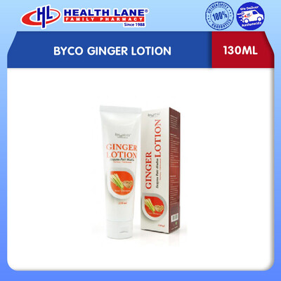 BYCO GINGER LOTION (130ML)
